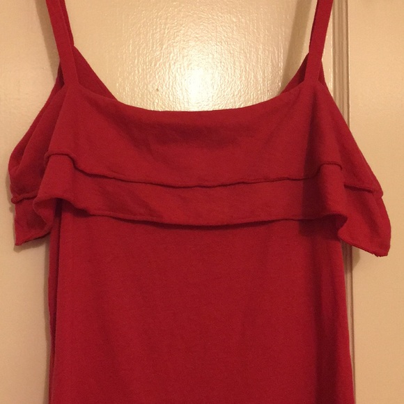 🐸 3/$30 Ella Moss Ruffled Tank Top - Picture 6 of 7